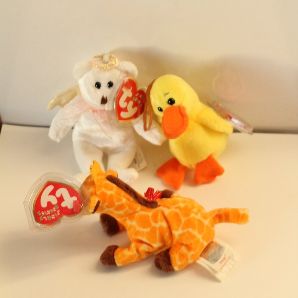 Ty Jingle Beanies Ornaments Lot of 3
